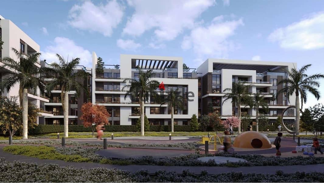 Apartment for sale on Suez Road directly in front of Madinaty next to La Vista in Palm Island Compound, installments up to 10 years 6