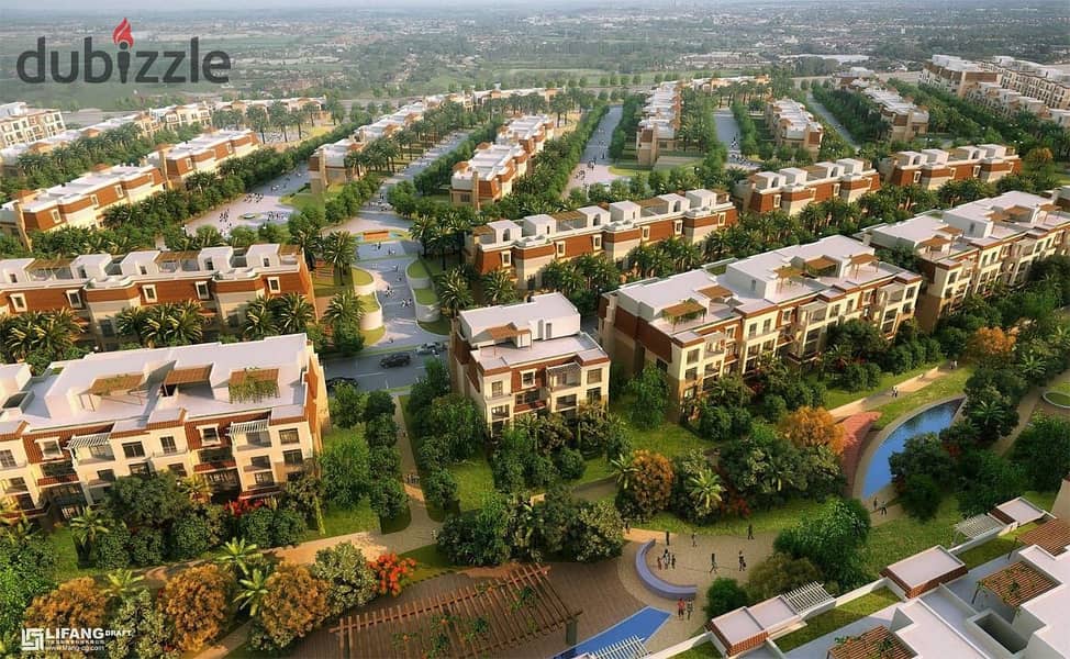 With a 5% down payment, own an apartment in Sarai Compound, New Cairo, installments over 8 years 4