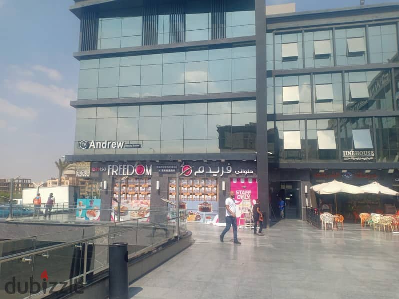 A store for sale in the strongest malls in Shorouk City, Town Center Mall, first floor 3