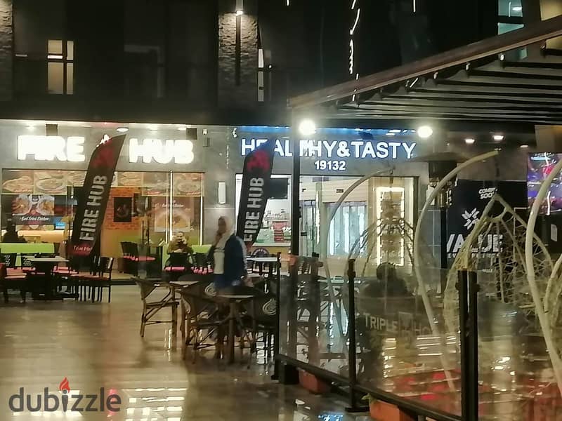 A store for sale in the strongest malls in Shorouk City, Town Center Mall, first floor 13