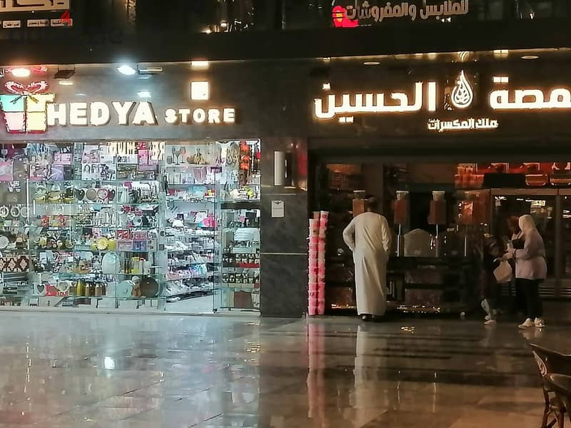 A store for sale in the strongest malls in Shorouk City, Town Center Mall, first floor 17