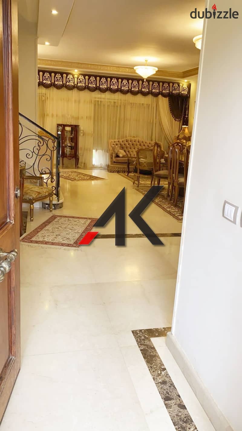 Amazing Furnished Town House For Rent in Dyar Park - New Cairo 14