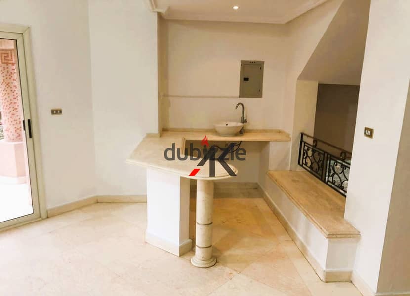 Fully Finished Stand Alone with pool For Rent in kattameya Residence - New Cairo 5