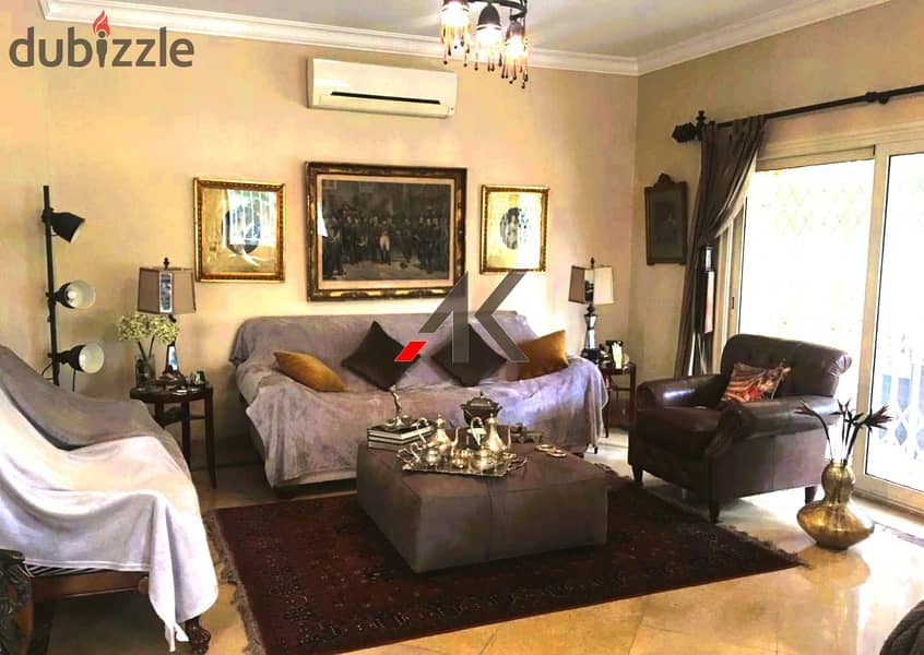 Furnished Twin House with Pool For Rent in Kattameya Residence - New Cairo 2