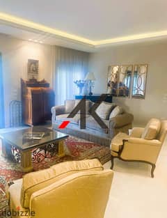 Prime Location Furnished Apartment with garden For Rent in Eastown - New Cairo 0