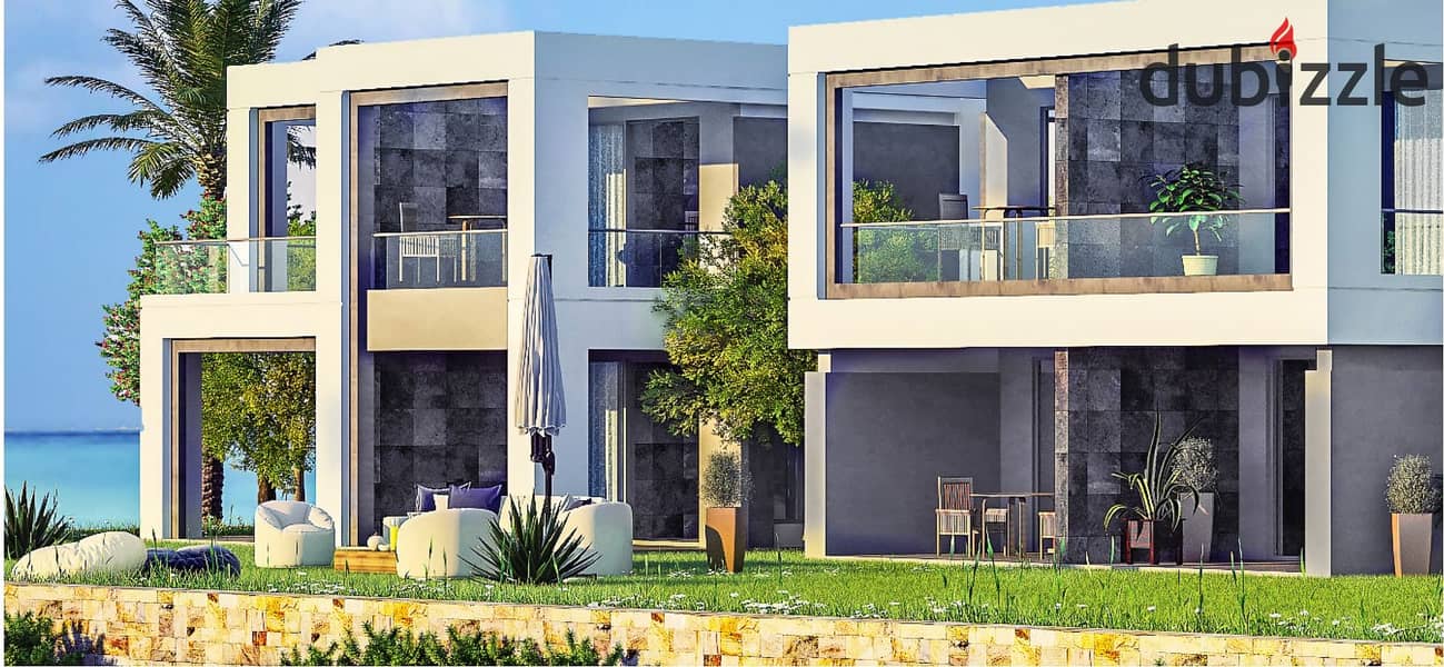 Twin house for sale 140m² in La vista ras elhekma, north coast لافيستا رأس الحكمة، الساحل الشمالي 0