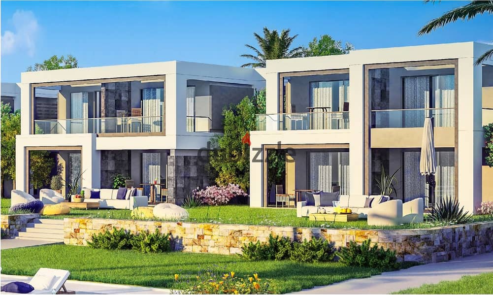 Twin house for sale 140m² in La vista ras elhekma, north coast لافيستا رأس الحكمة، الساحل الشمالي 4