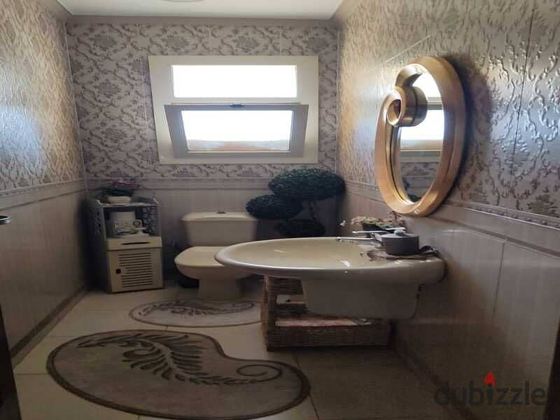 Apartment with garden, fully finished, in Jewar Compound, including 2 master bedrooms, Apartment for sale in Sheikh Zayed, near Al Yasmine Compound 3