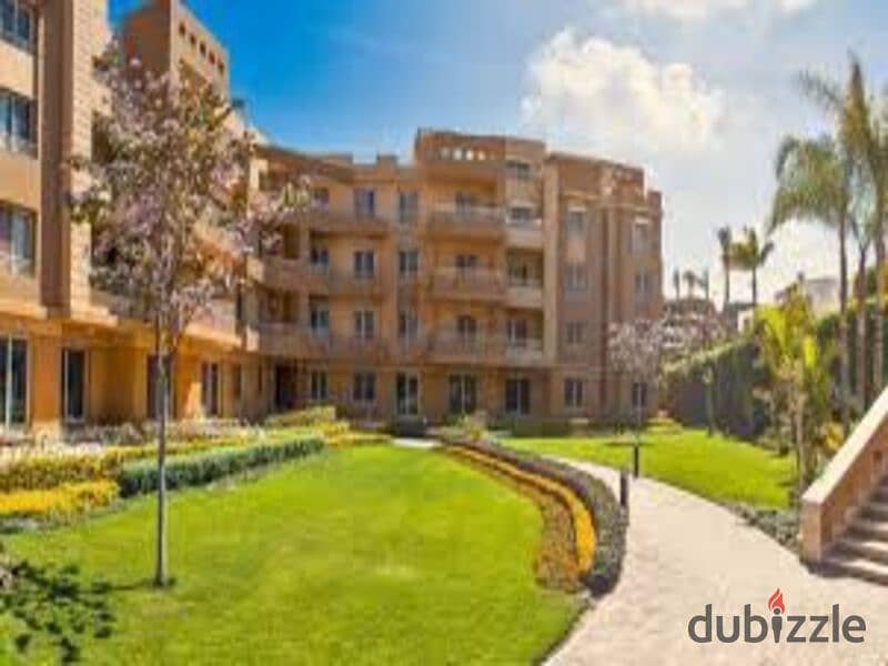 Apartment with garden, fully finished, in Jewar Compound, including 2 master bedrooms, Apartment for sale in Sheikh Zayed, near Al Yasmine Compound 8