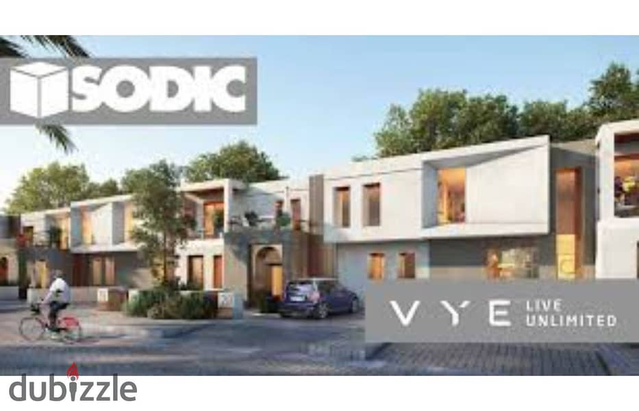 Twin house for sale in Vye Sodic, New Zayed 2