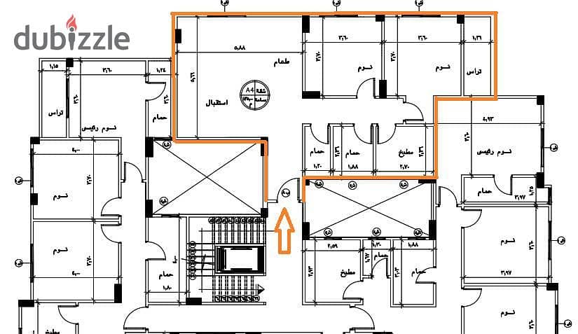 شقة للبيع 135 متر في اللوتس الشمالية، التجمع الخامس، القاهرة الجديدة northern lotus, 5th settlement, New Cairo 4