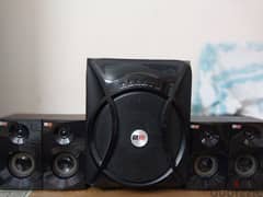 2b subwoofer + 4 speakers