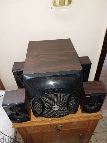 2b subwoofer + 4 speakers 1