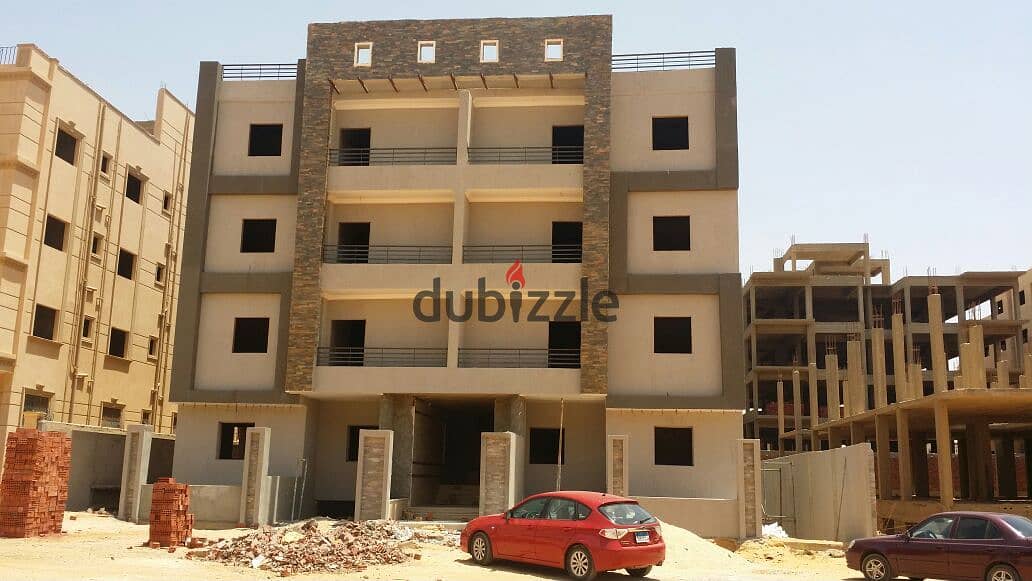 Immediate receipt of a 179 sqm front apartment, fully finished, in El Shorouk, first floor, at a special price 6