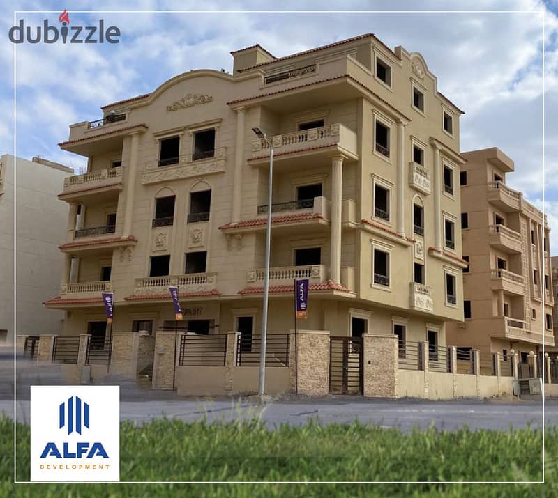 apartment 137m for sale in andules new cairo ready to move with instalment Fifth Settlement 1