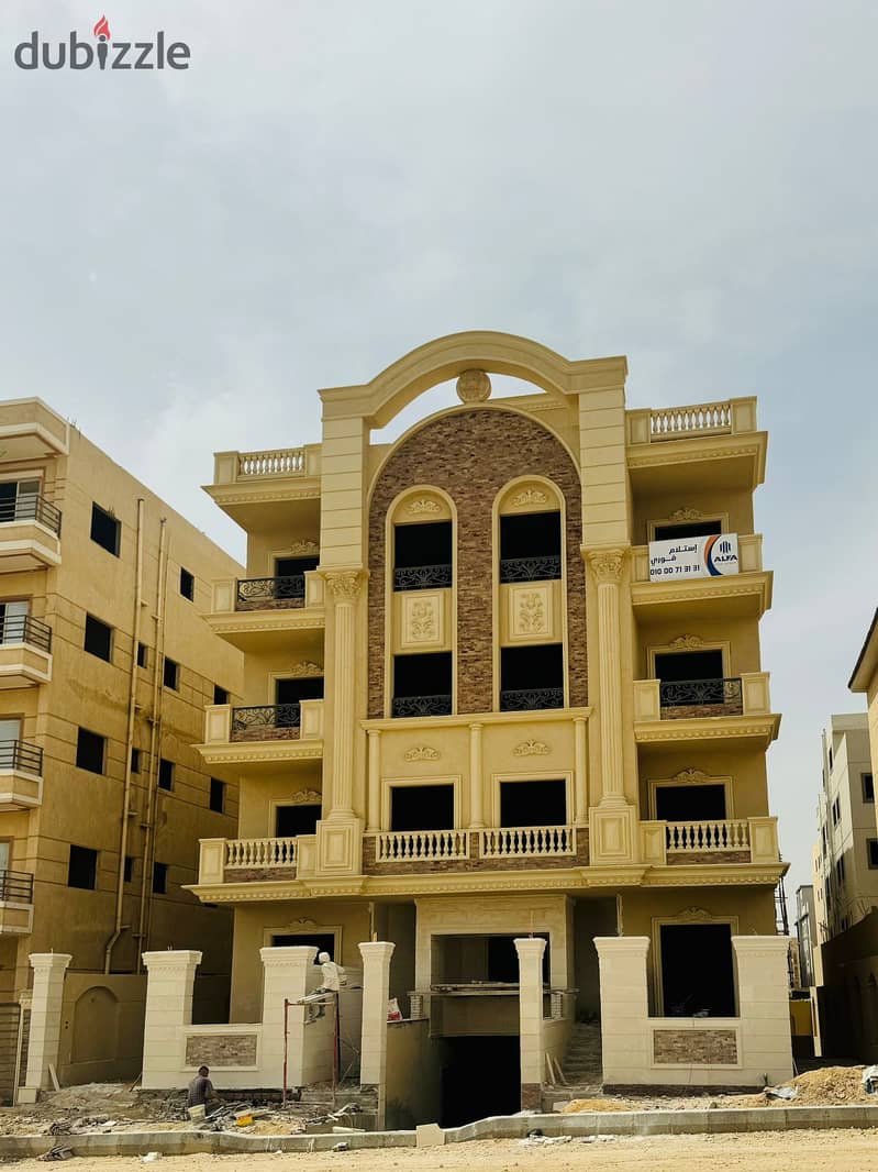 apartment 180m for sale in andules new cairo ready to move with instalment Fifth Settlement 1