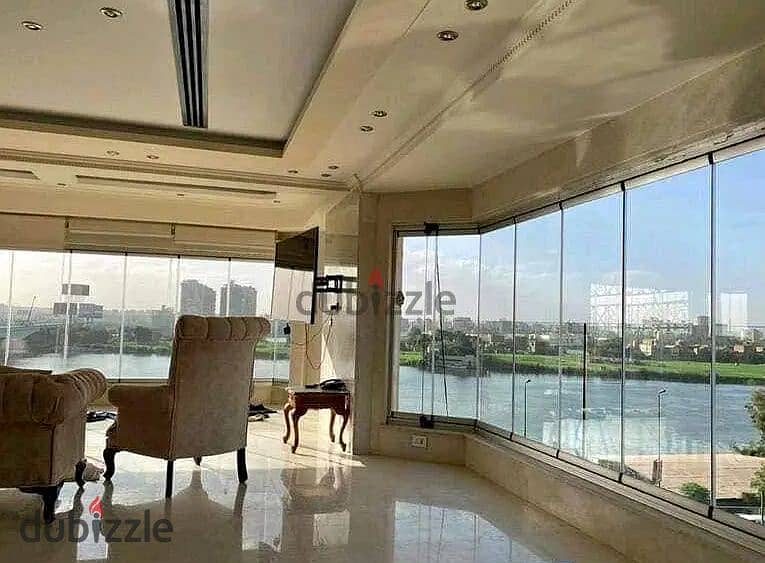 Apartment for sale in Maadi on the Nile, immediate delivery, wonderful view 0