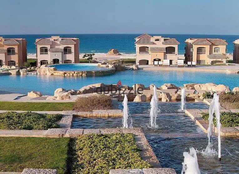 شاليه للبيع  في قرية  تلال السخنة Telalshores ain sokhna  بمساحة 130 5