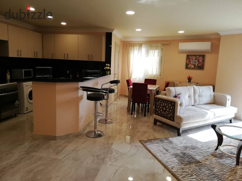 Apartment for rent furnished in the Fifth Settlement, American University Housing, next to the South Ninety 1