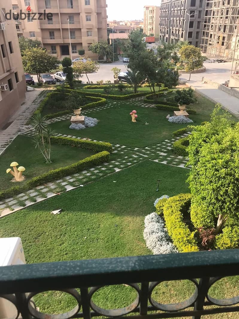 Fully furnished apartment for rent, air-conditioned, in Ashrafia Compound, First Settlement 5