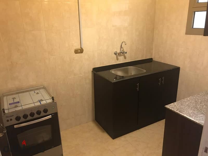 Fully furnished apartment for rent, air-conditioned, in Ashrafia Compound, First Settlement 6