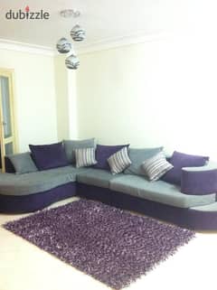 Furnished apartment for rent in the Fifth Settlement in Retaj Compound behind Concord Plaza in South Investors