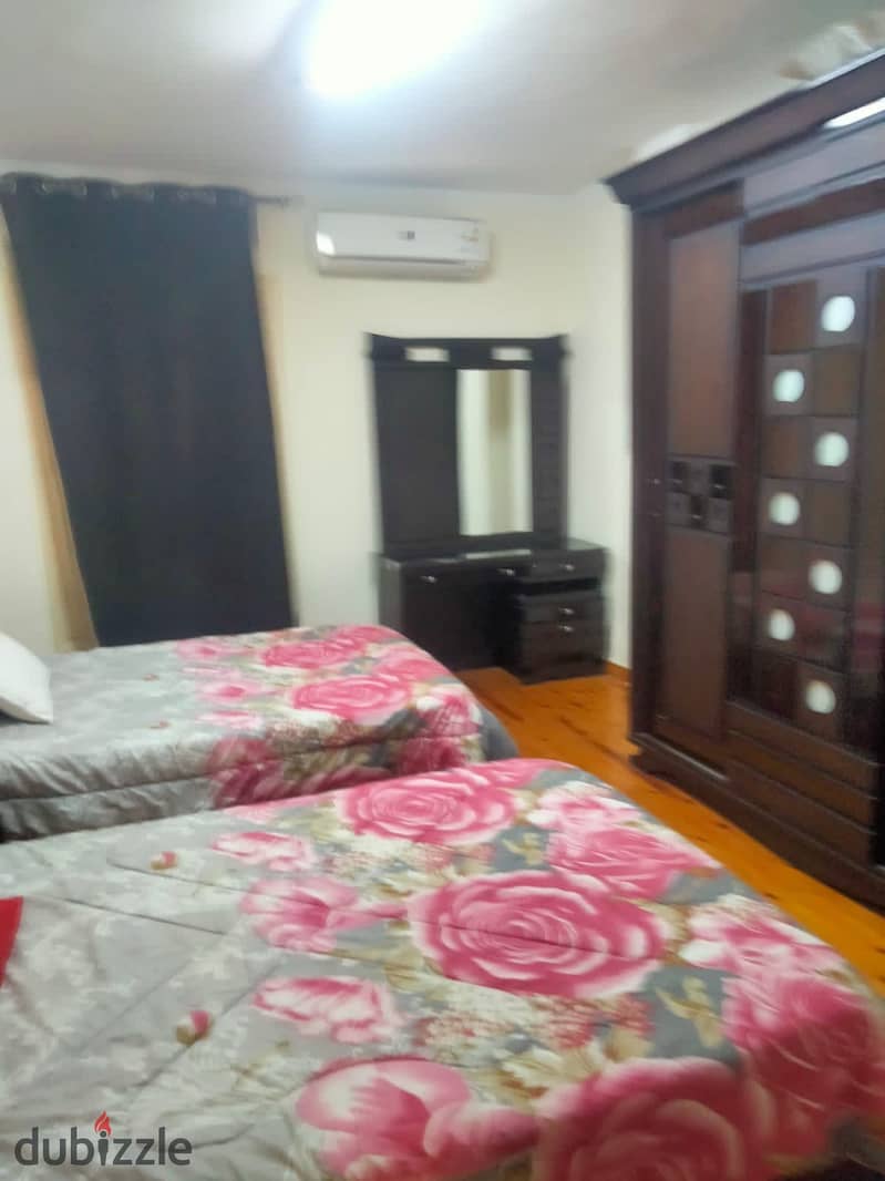 Furnished apartment for rent in the Fifth Settlement in Retaj Compound behind Concord Plaza in South Investors 6