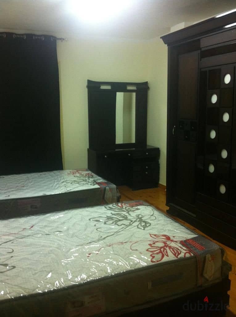 Furnished apartment for rent in the Fifth Settlement in Retaj Compound behind Concord Plaza in South Investors 7