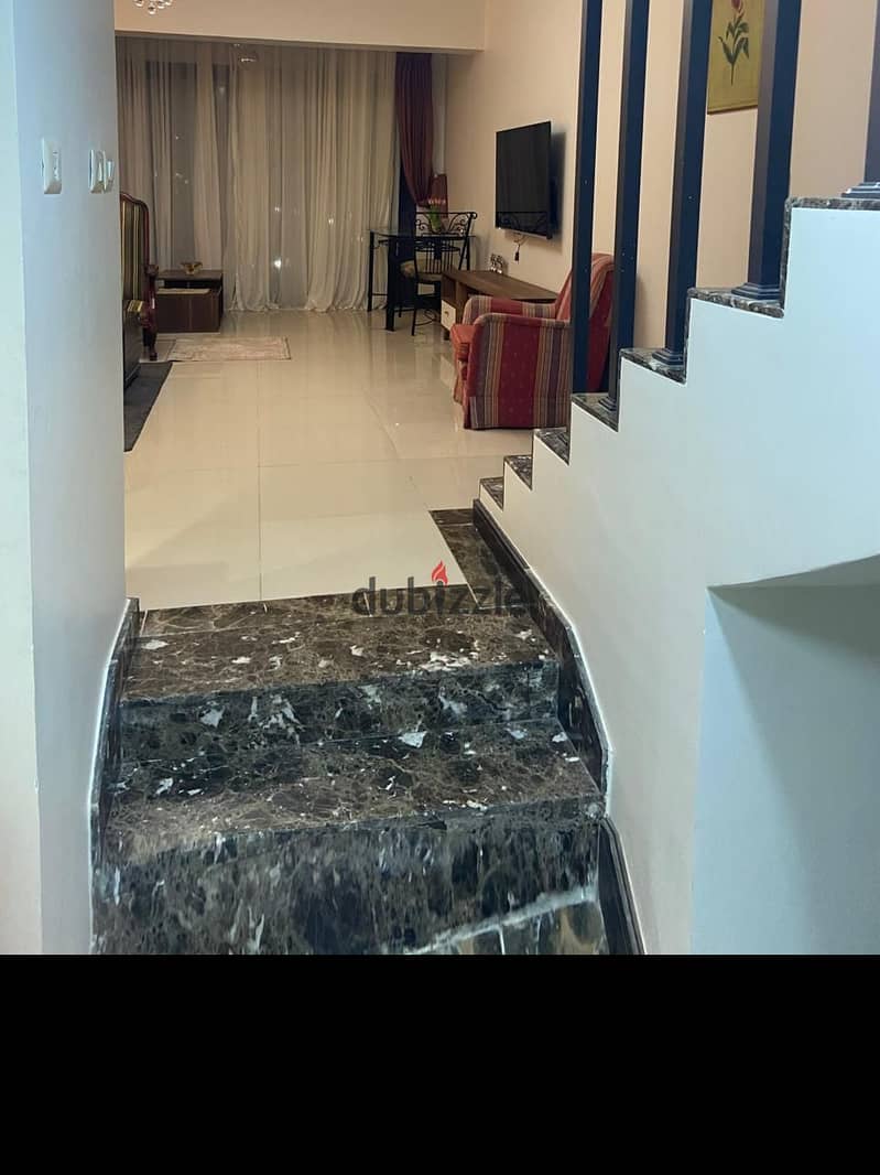 Furnished duplex for rent in Porto New Cairo Compound in Fifth Settlement 1