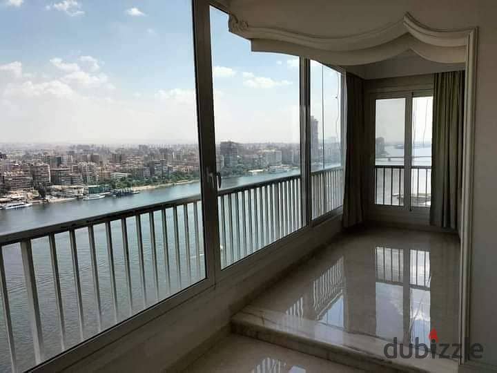 Service Apartment - Ready to move Panoramic nile view - Fully Finished & Furnished from Novara - in Maadi 9