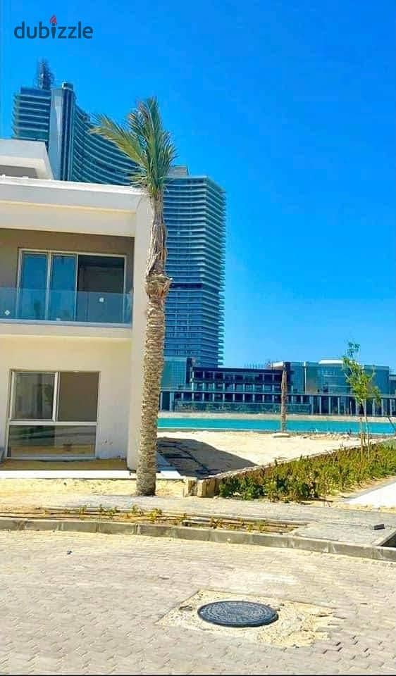 Town house for sale 234M fully finished at Mazarine compound in new Alamien 6