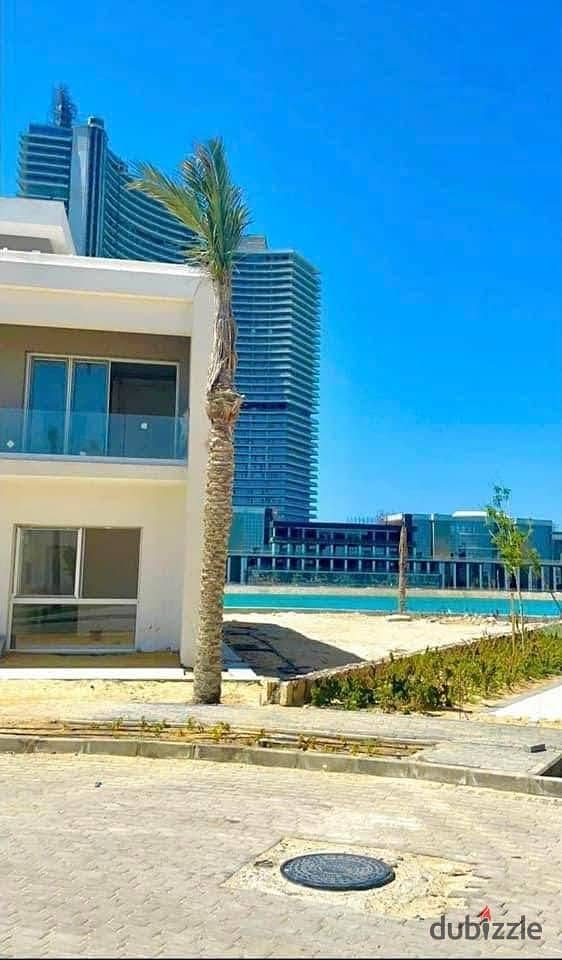 Town house for sale 180M fully finished at Mazarine compound in new Alamien 6