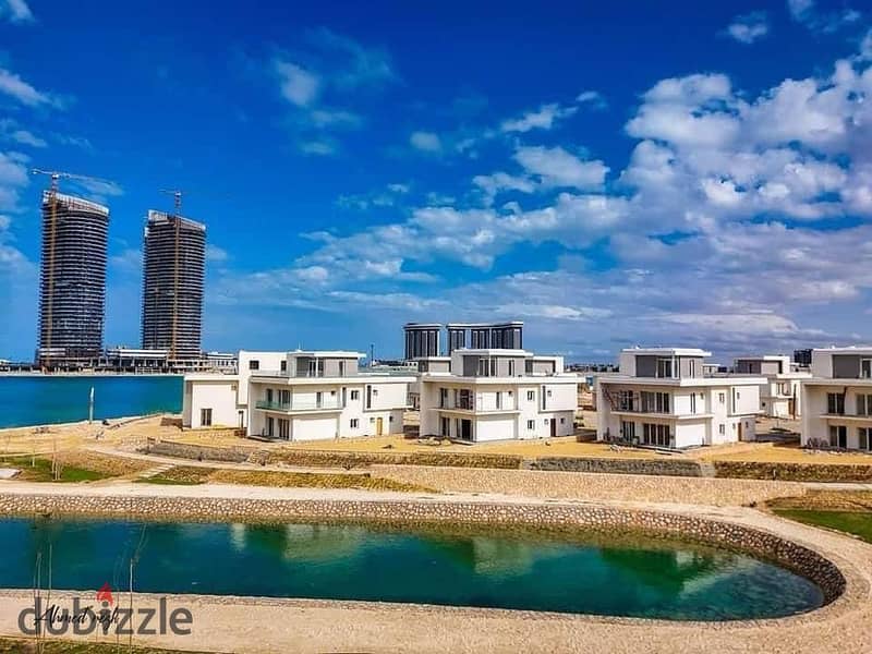 Town house for sale 180M fully finished at Mazarine compound in new Alamien 9