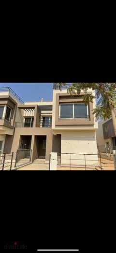 Twin House for sale ( Palm hills new Cairo) - Bua 300m + Roof 88m -view Landscape