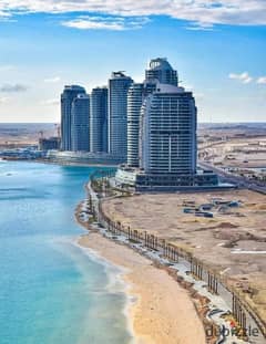 Apartment Sea View  for Sale  Fully finished  . El Alamein Towers 0