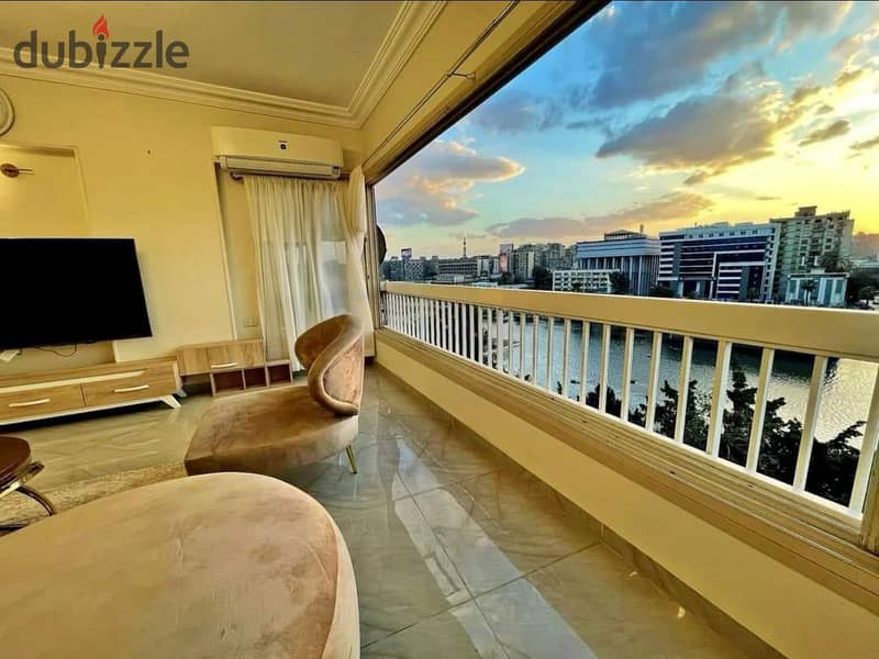 Apartment on Maadi Corniche with appliances ,reve du nile 2