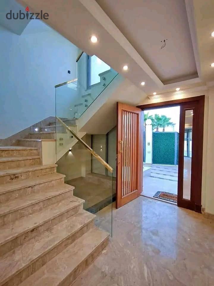 Villa 200m for sale with open view in the heart of New Cairo with installments 5