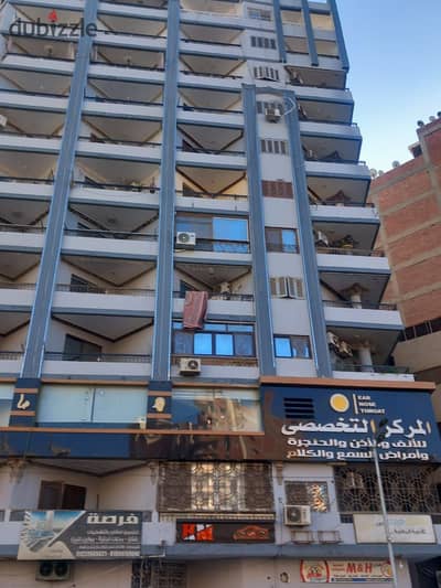 Apartment for sale on the main Al-Murshidah Corniche Street in Tanta City, 128 m, in Rawdat Al-Imam Tower