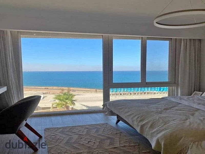 بفيو عالبحر شاليه 110م للبيع بأرقي مشاريع السخنه  Full sea view chalet 110m for sale in Ain Sokhna 6