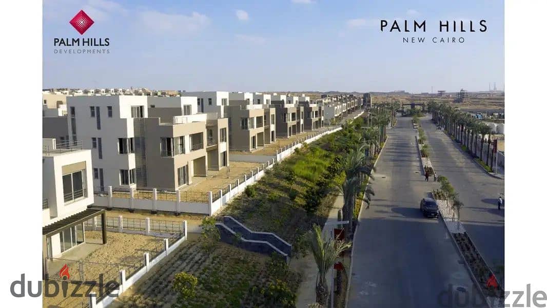 townhouse under market price for sale in palm hills new cairo 200m , prime location with installment 5