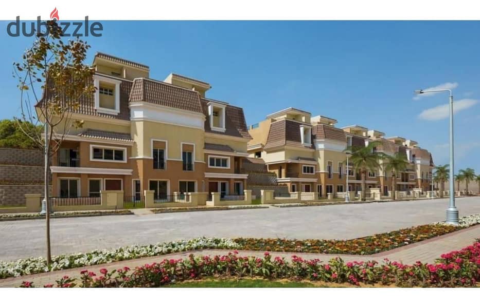 prime location apartment  in Sarai compound - Elan phase - club house view 2