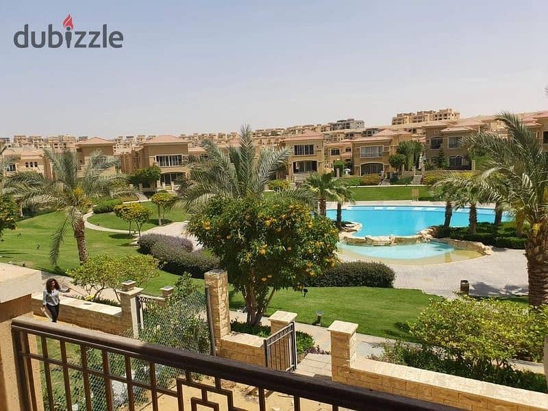 Villa for sale, 290 sqm, in installments, with a distinctive view, in Stone Park Compound 9