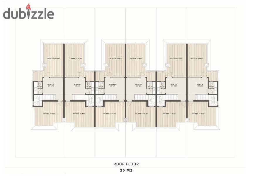 Town House for Sale - Primum Location  At East Compound  Mostakbal City 4