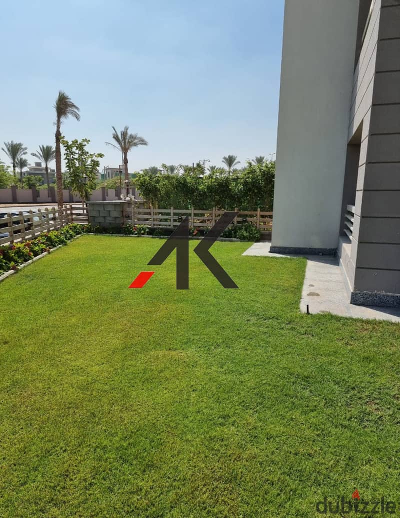 Finished Ground Apartment  with Garden For Rent in Cairo Festival City - CFC - New Cairo 7