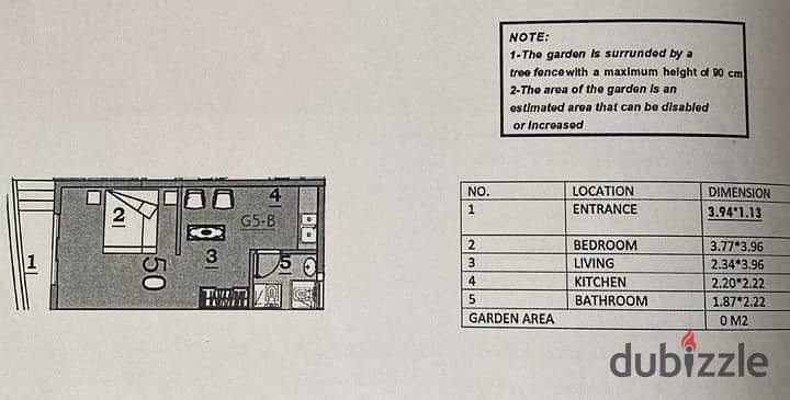 Studio Apartments for Sale 50 m2  in New Cairo - Valencia Valley Compound 7