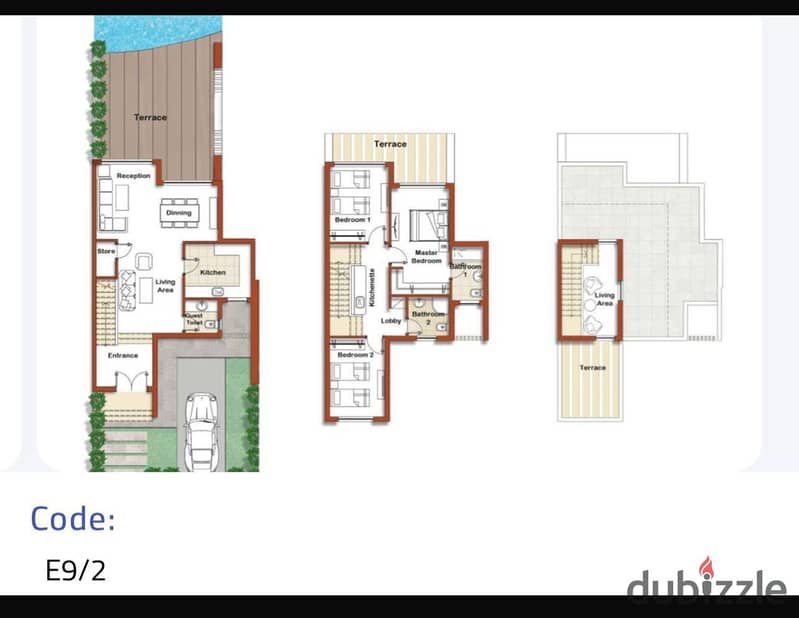 floating تاون هاوس ف Naia Bay بنص سعره 1