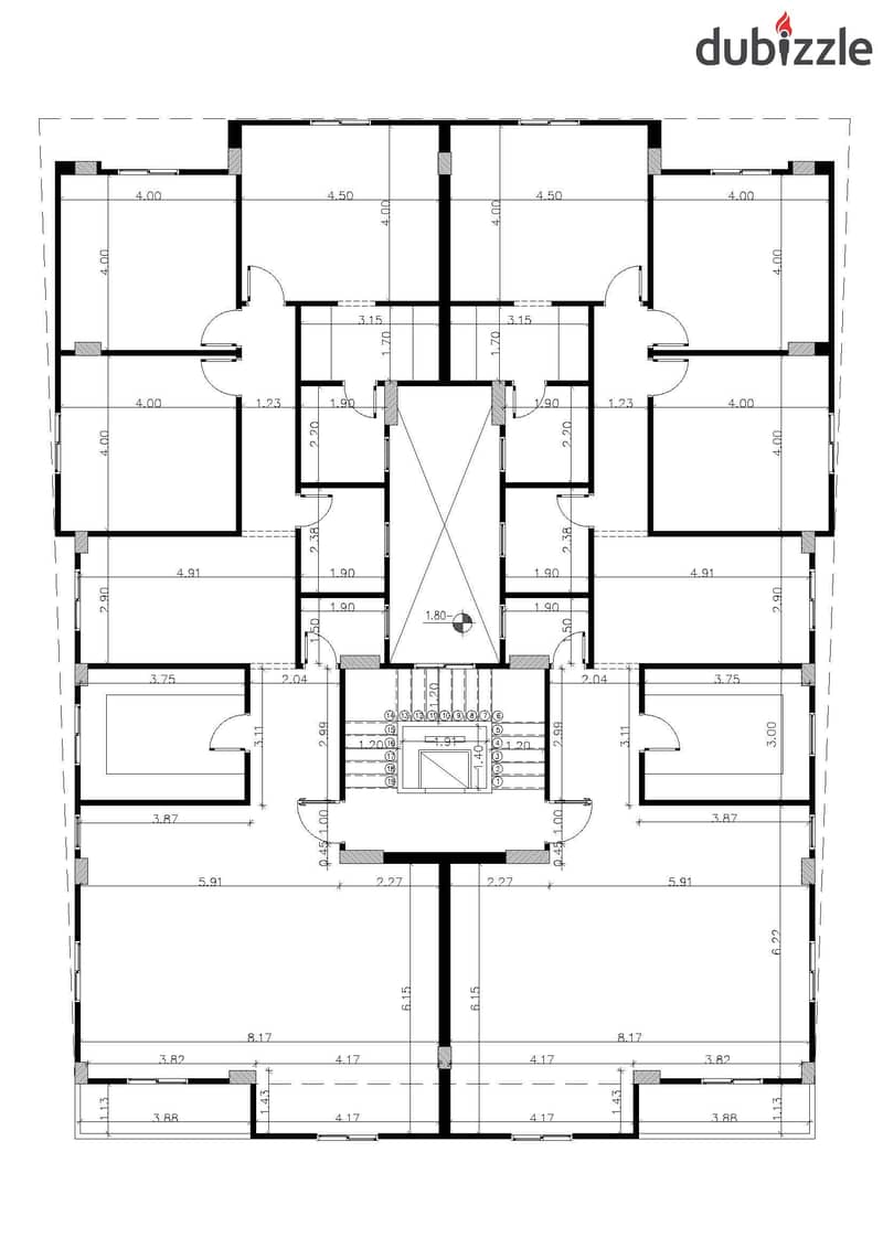 Apartment 245m in 9th District, 6th of October, in a prime location directly on Tahrir Street Cash or Installment 5