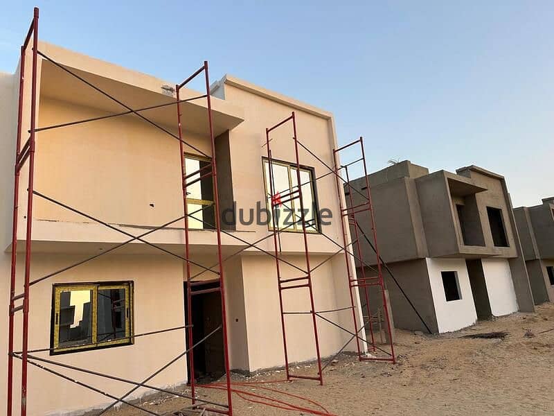 Twin house for sale, prime location on Dahshur link in Park Valley Compound - READY TO MOVE 2