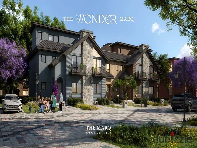 تاون هاوس للبيع في وندر مارك المستقبل سيتى بسعر مميز Wonder Mark , New Cairo 7