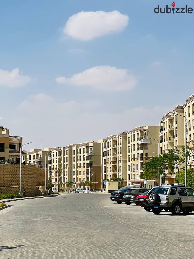 Book now a 50m ground floor studio with a 21m garden with a cash discount of up to 42% in Sarai Compound in New Cairo, Esse Phase 17